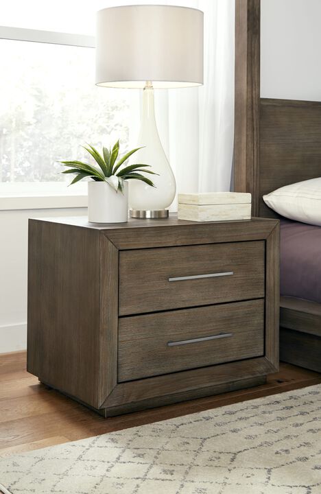 Melbourne Two Drawer Nightstand with USB