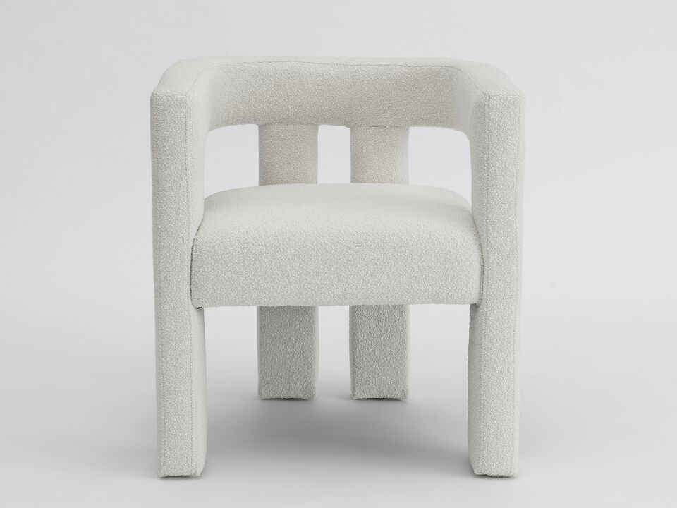 Hal Modern Boucle Armchair Set