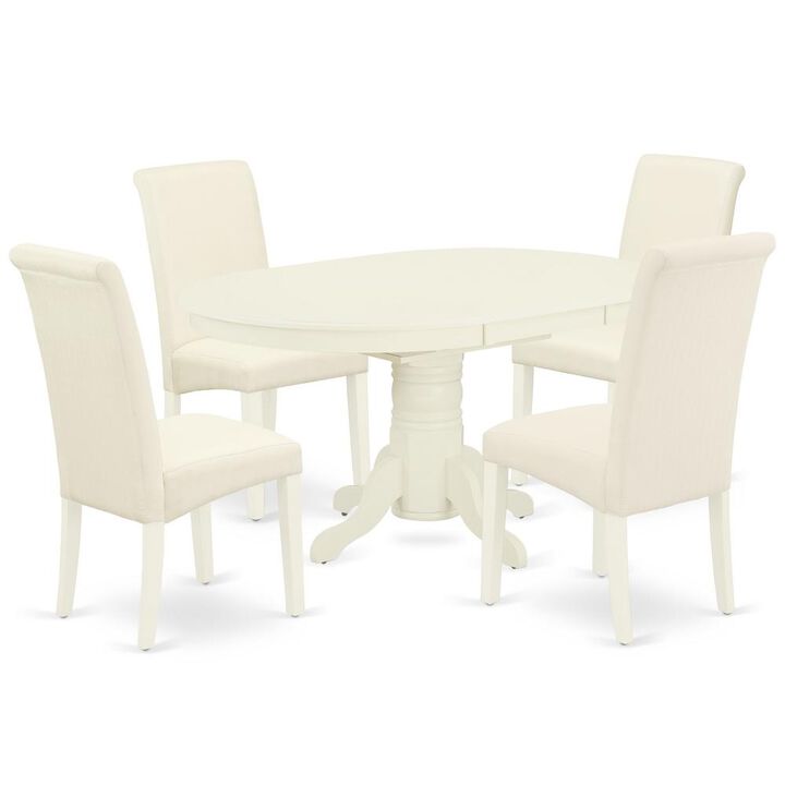 Dining Room Set Linen White