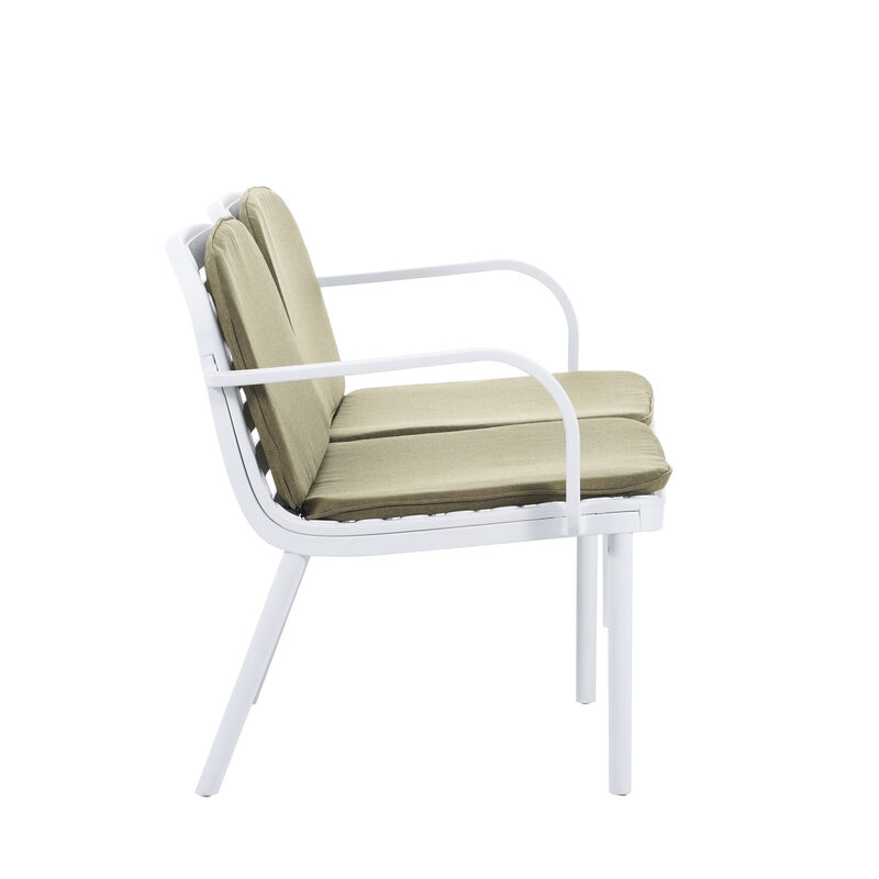 Merax Outdoor Patio PP Loveseat