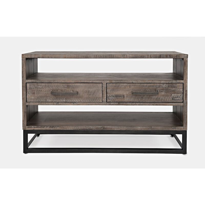 Jofran East Hampton Distressed Solid Wood Sofa Table