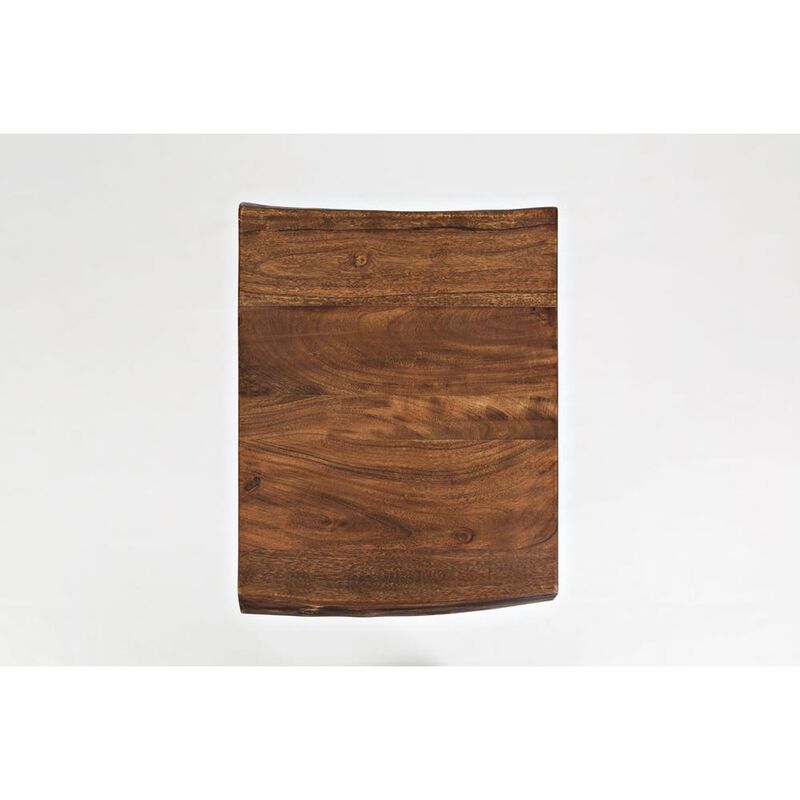 Jofran Solid Acacia Chairside Table
