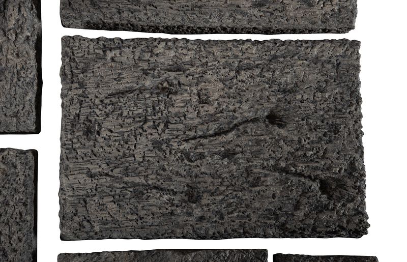Etched Rock Puzzle Wall Tiles Set of 9