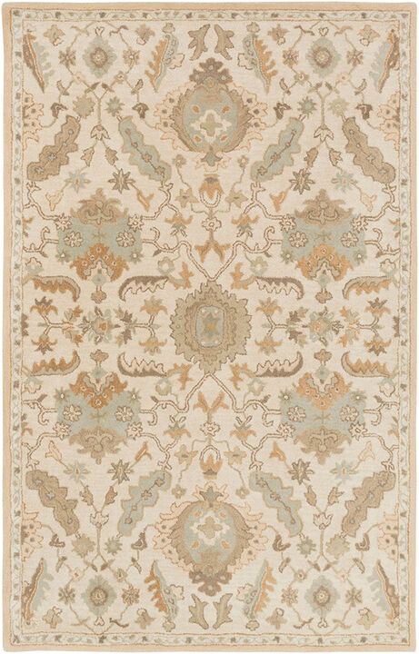 Caesar CAE-1166 7'6' x 9'6' White Rug