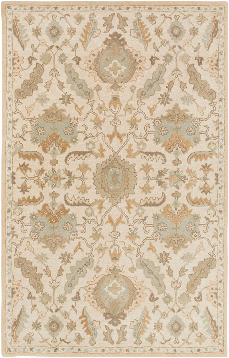 Caesar CAE-1166 7'6' x 9'6' White Rug