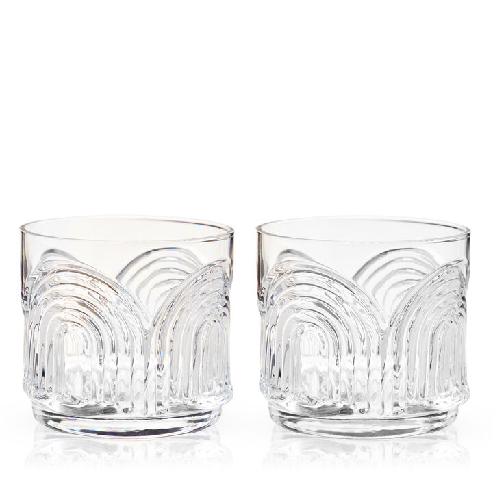 Beau Lowball Tumblers, Set of 2