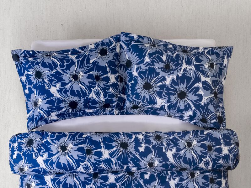 Brooks Brothers Awning Stripe Cotton Percale Sham Case Pair