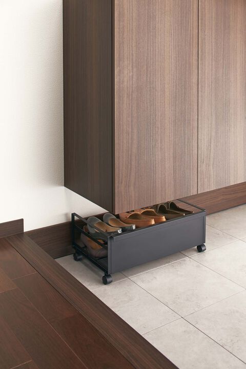 Rolling Shoe Rack