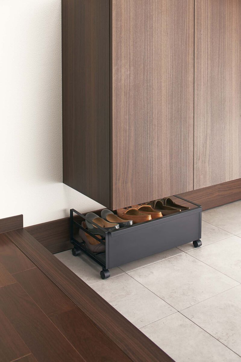 Rolling Shoe Rack