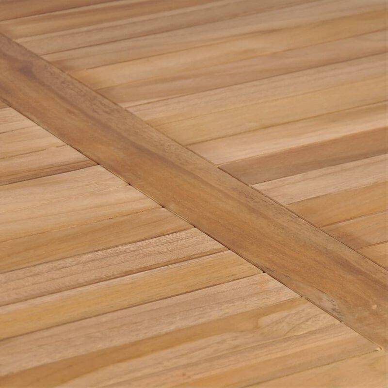 vidaXL Garden Table 31.5"x31.5"x30.3" Solid Teak Wood