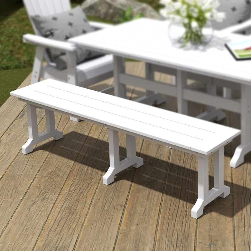 WestinTrends 65" Outdoor Dining Bench