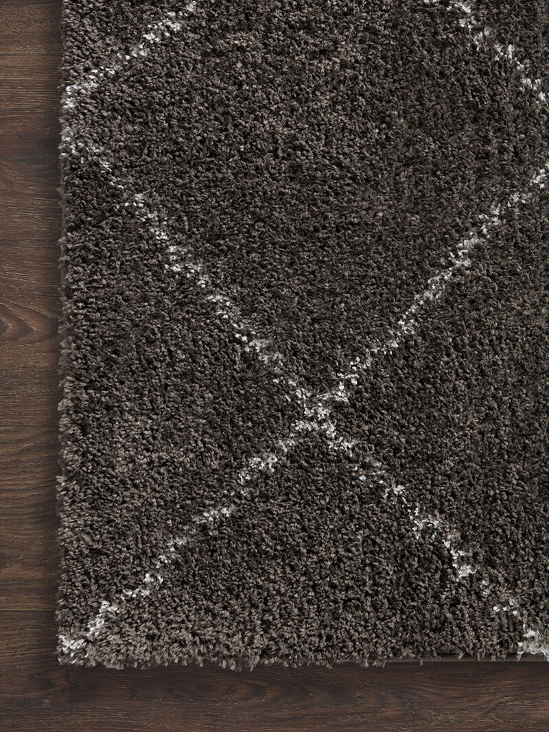 Bliss BLS04 Bark/Grey 3'11" X 6' Rug