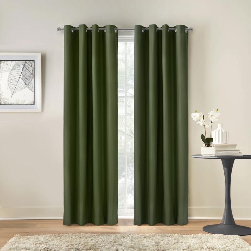 Thermaplus Alpine Blackout Premium Stylish and Functional Grommet Curtain Panel