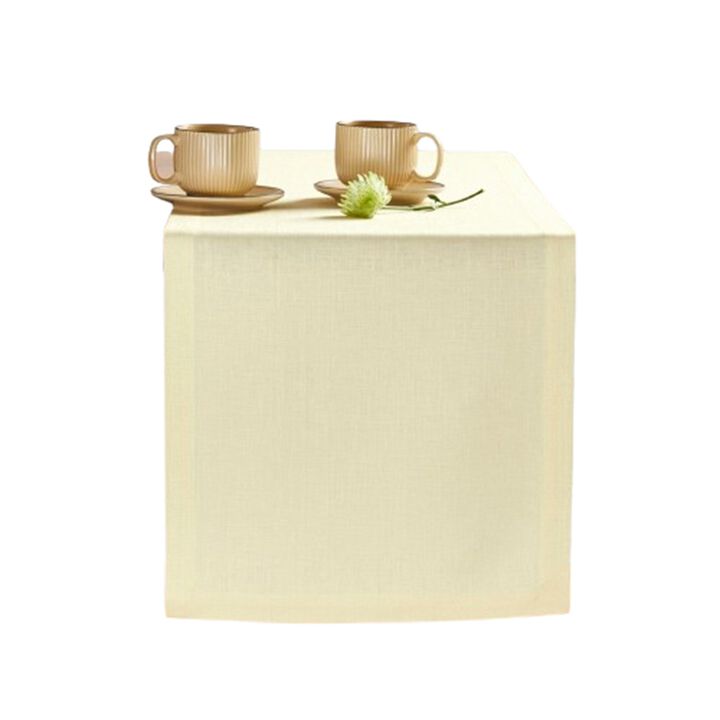 Solino Home 100% Pure Linen Table Runner | Diana