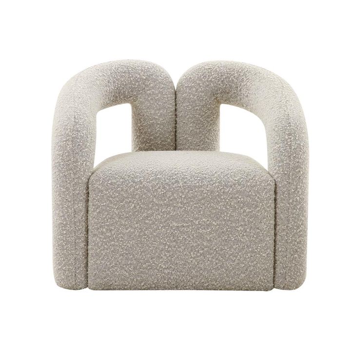 Belen Kox Unique Boucle Accent Chair, Belen Kox
