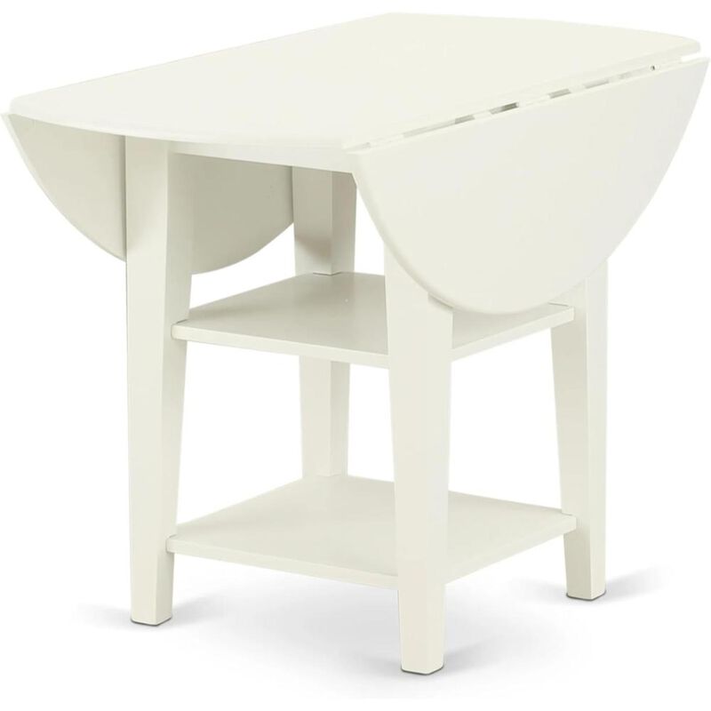 3 Piece Kitchen Dining Set Consists of a Round Dining Table
