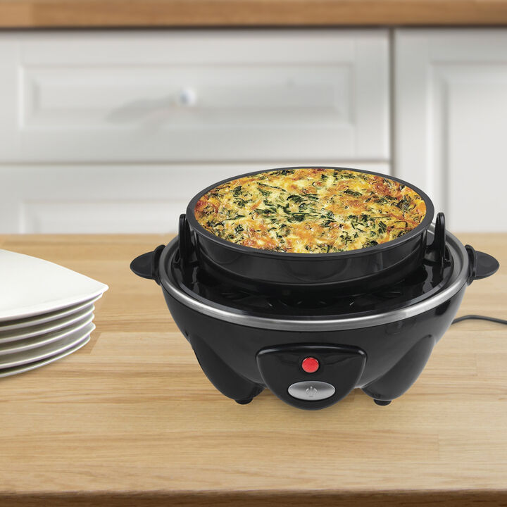 Brentwood Electric 7 Egg Cooker with Auto Shut Off in Black