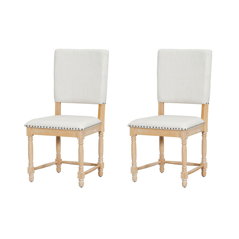 Merax Vintage Traditional Wood Dining Set