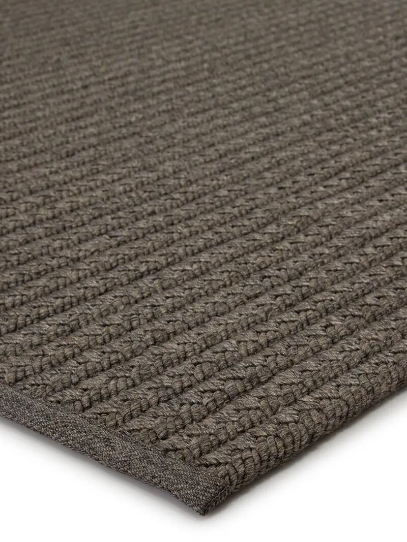 Nirvana Premium Iver Gray 4' x 6' Rug