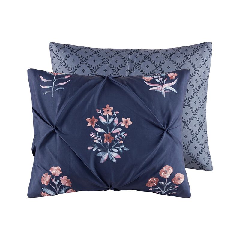 Gracie Mills Josephine 4 Piece Jacquard Comforter Set - Full/Queen