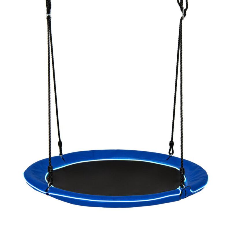 Hivvago 40 Inches Saucer Tree Swing for Kids and Adults