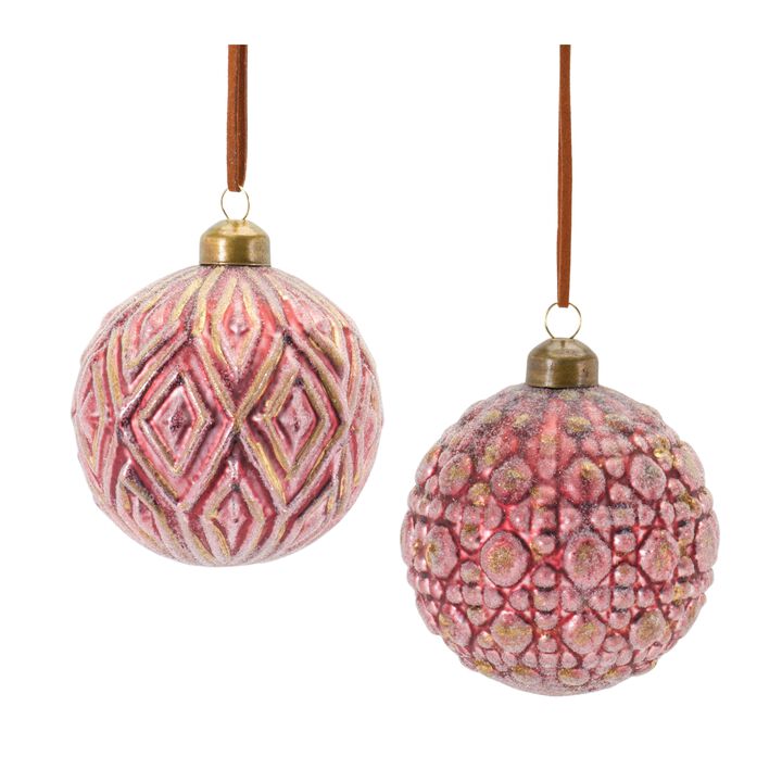 Set of 12 Decorative Ornaments for Holiday, Home Décor, and Seasonal Decorations