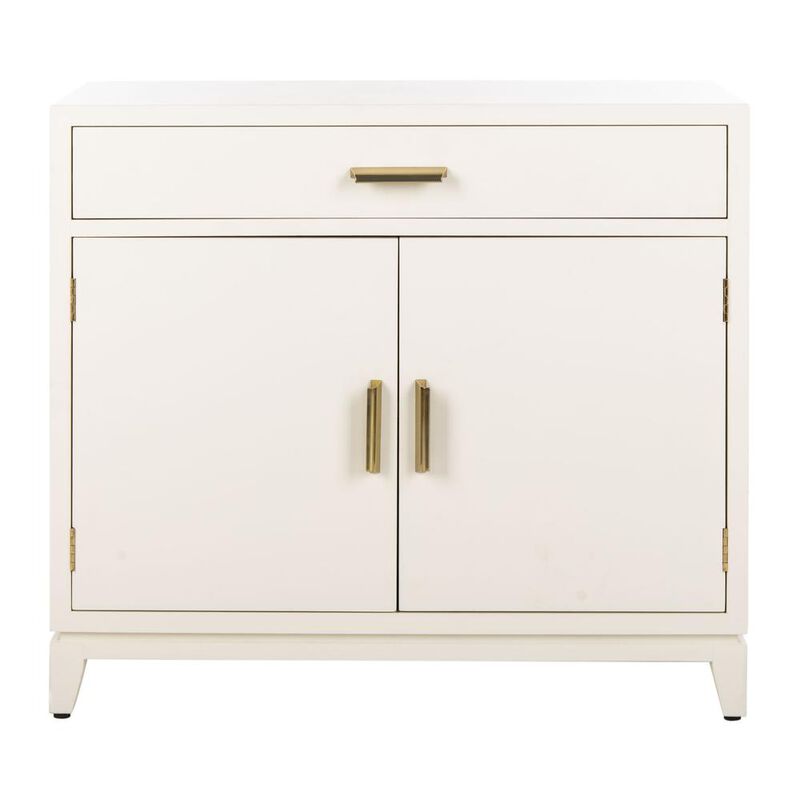 Safavieh Nigel 2 Door 1 Drawer Chest, White