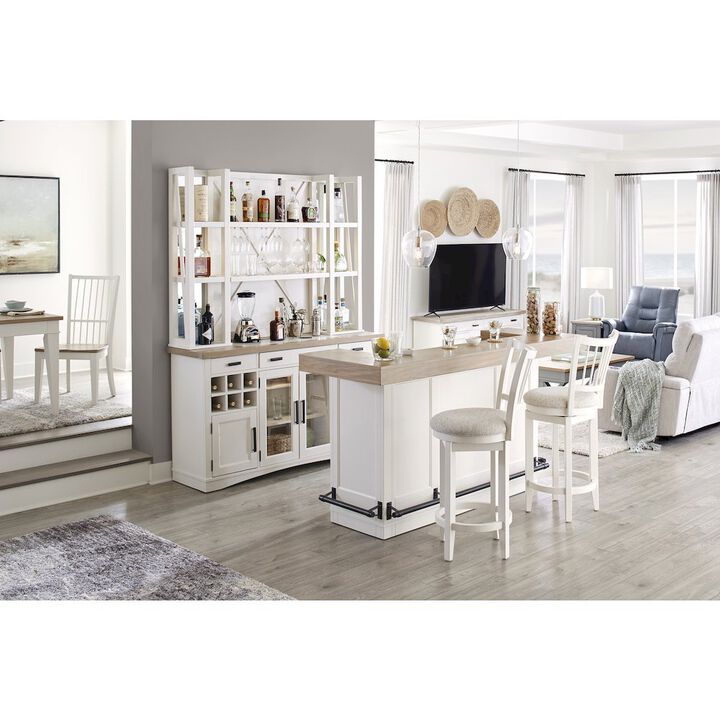 Parker House Furniture Parker House Americana Modern Dining Spindle Back Swivel Barstool