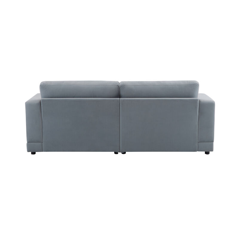 Merax Modern Fabric Loveseat Sofa
