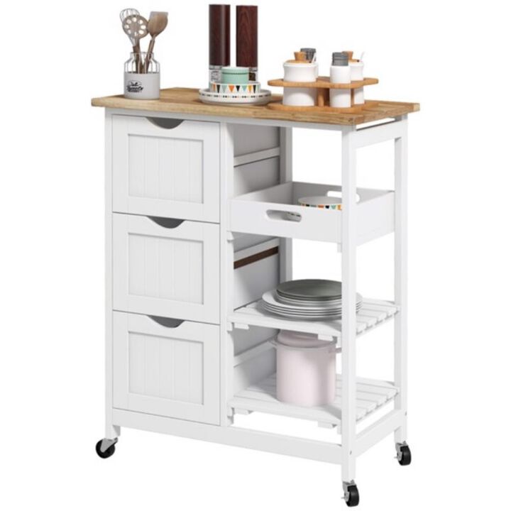 Kitchen Sideboard Storage Cabinet Versatile Coffee Bar & Buffet Cabinet for Kitchen & Dining Room