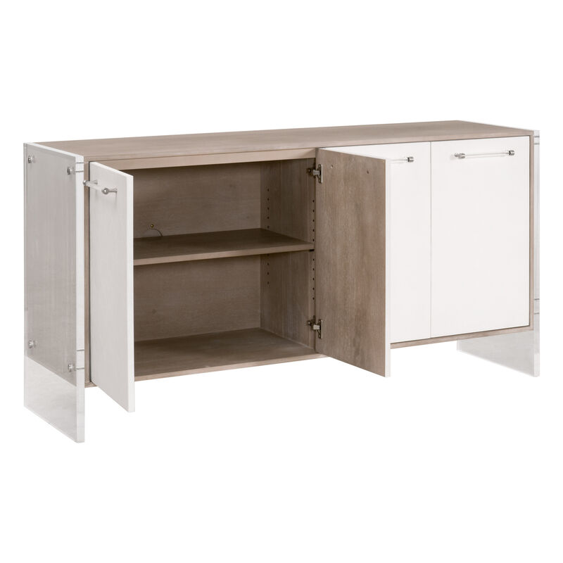 Lorin Shagreen Media Sideboard
