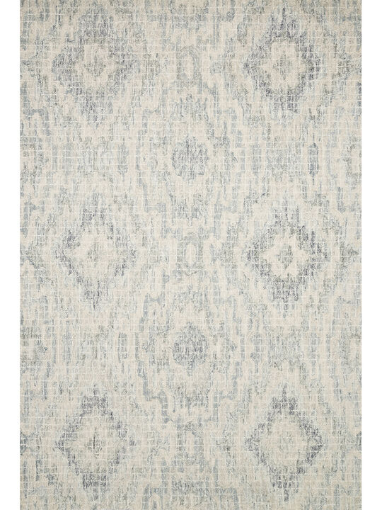 Tatum TW01 Slate/Silver 3'6" x 5'6" Rug