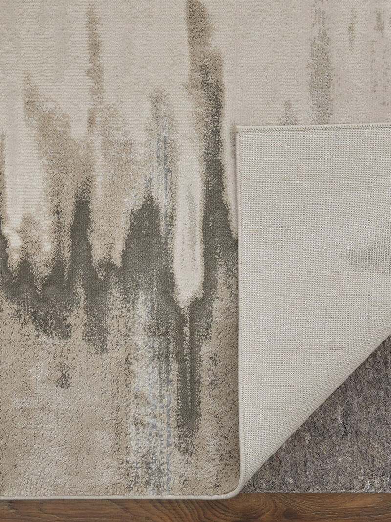 Micah 39LQF 8' x 10' Gray/Taupe/Ivory Rug