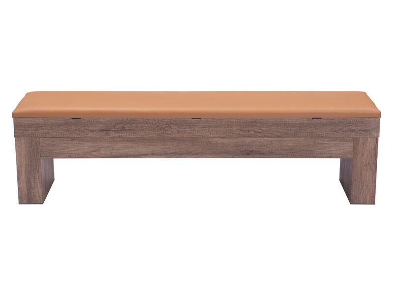 Bonker Storage Bench (Set of 2) Brown
