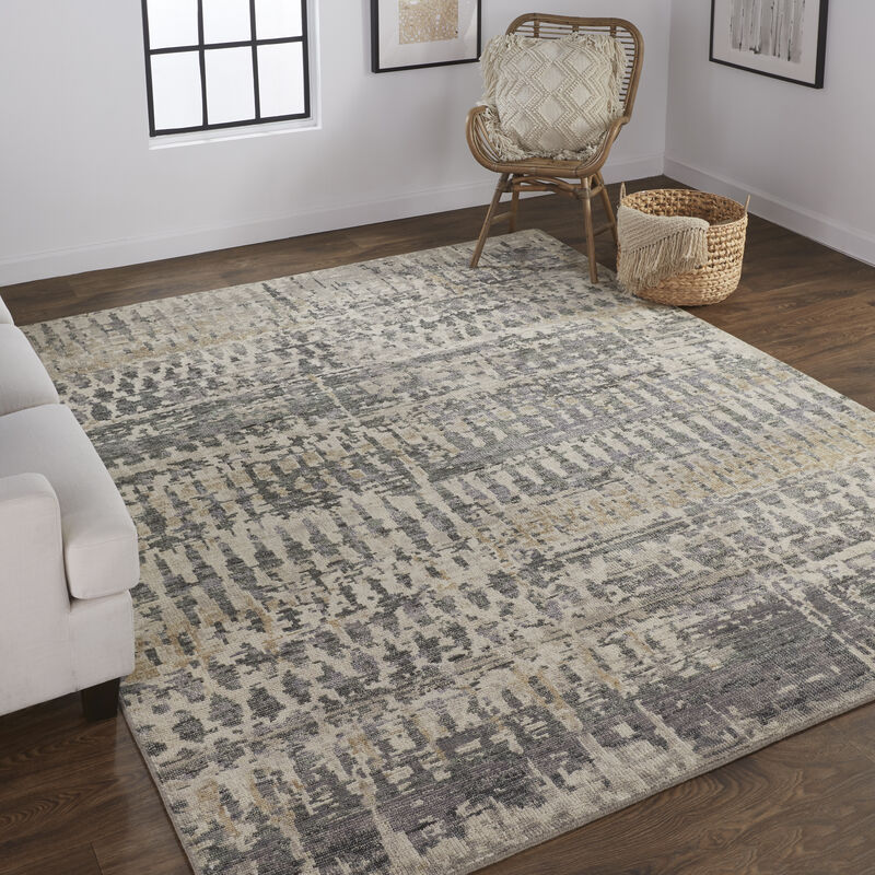 Palomar 6632F Tan/Taupe 5'6" x 8'6" Rug