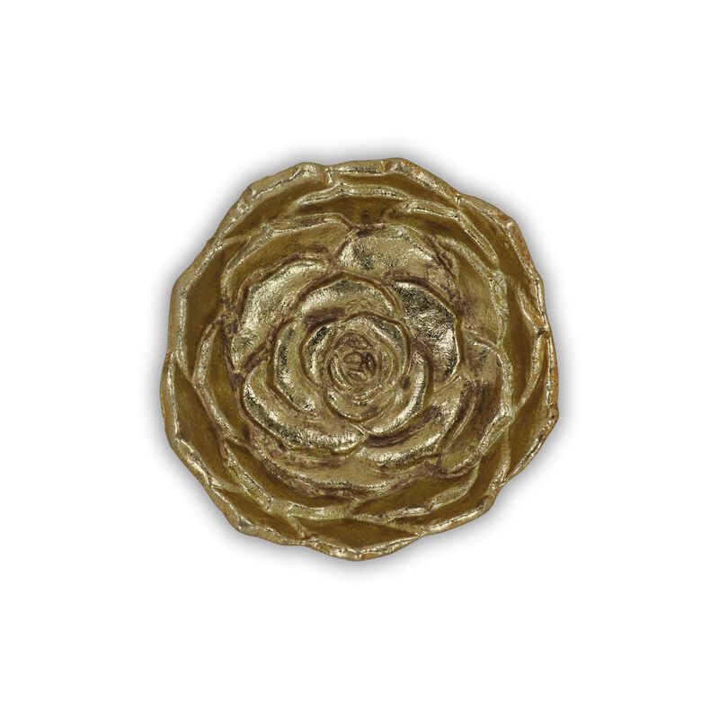 Ellis Cast Iron Table Decor - Lotus