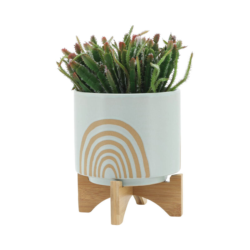Arch Planter with Stand, Mint Set