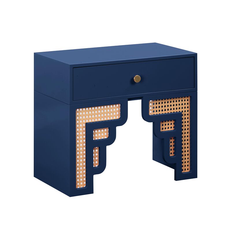 Suzie Rattan Nightstand