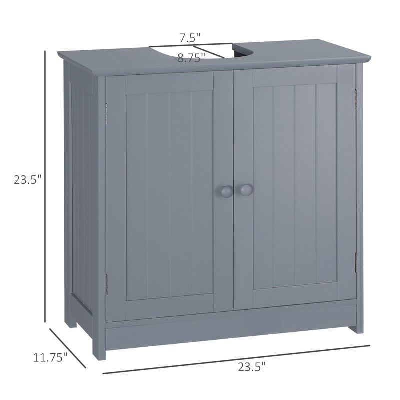 Bathroom Under Sink Vanity Cabinet Multipurpose Space Saver Storage Organizer