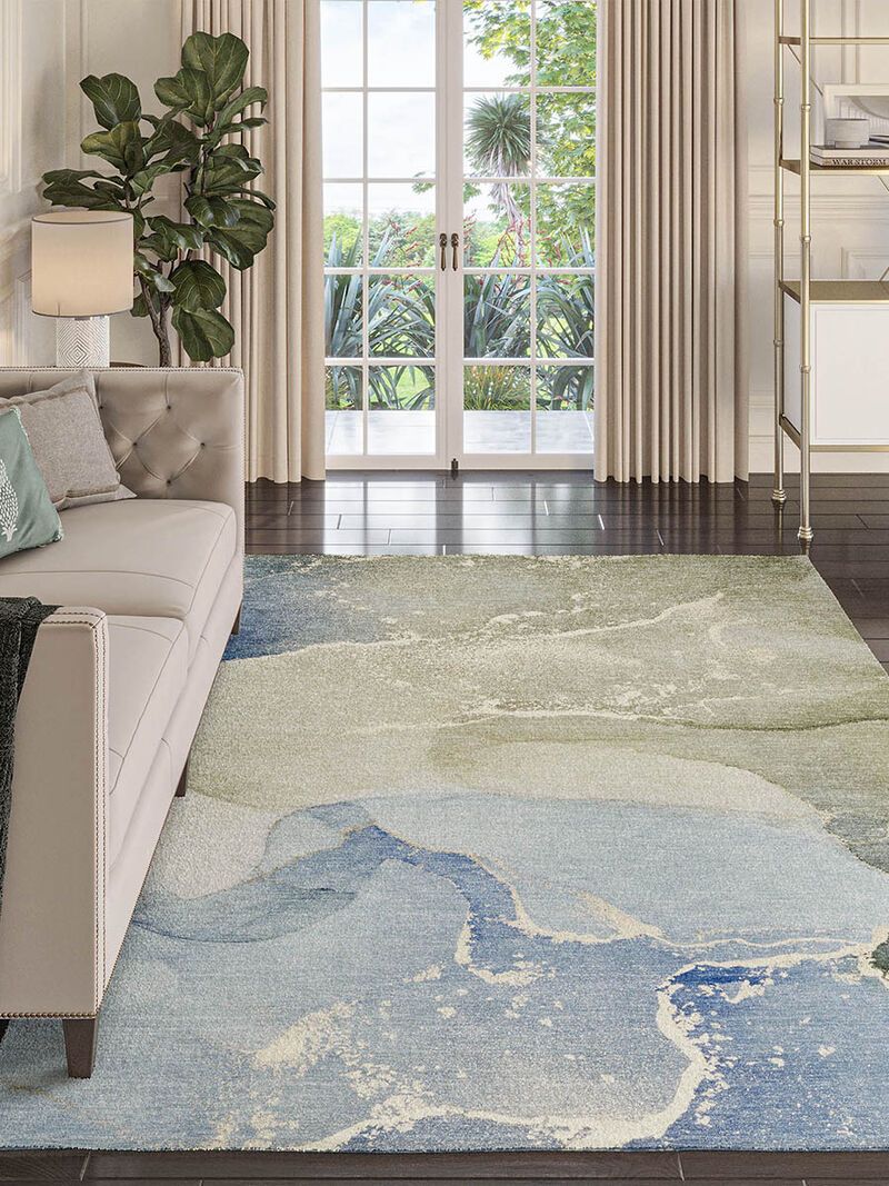Odyssey OY10 Sky 3' x 5' Rug