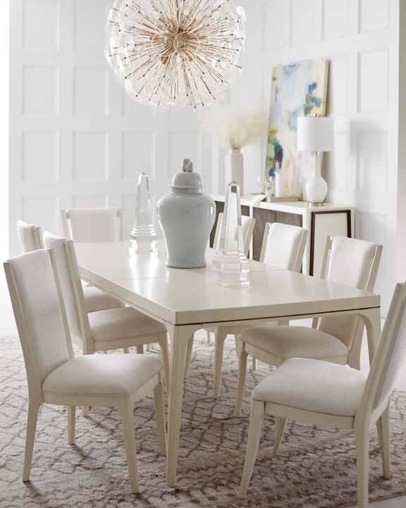 Blanc Upholstered Side Chair