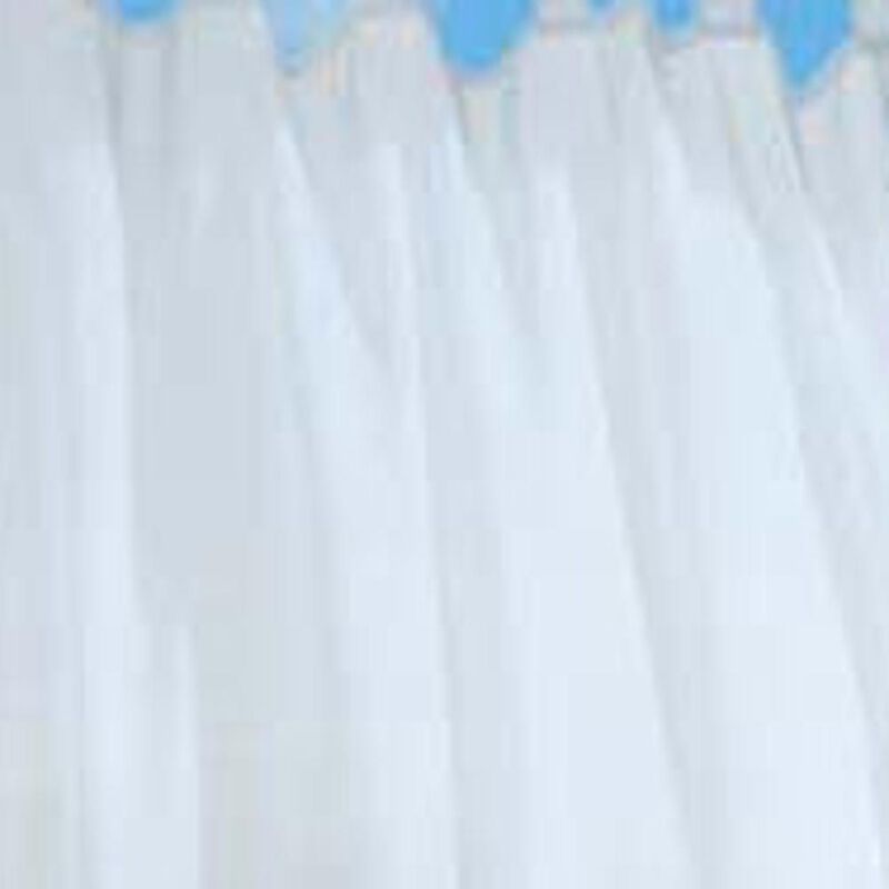 Commonwealth Outdoor Decor Escape Voile Hook and Loop Tab Curtain Panel - 54x84" - White