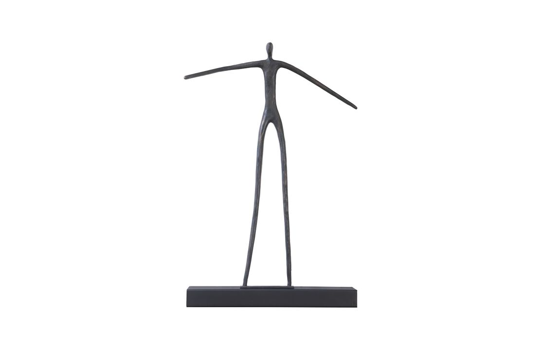 Moveable Man on Short Shelf Standing