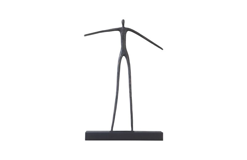 Moveable Man on Short Shelf Standing