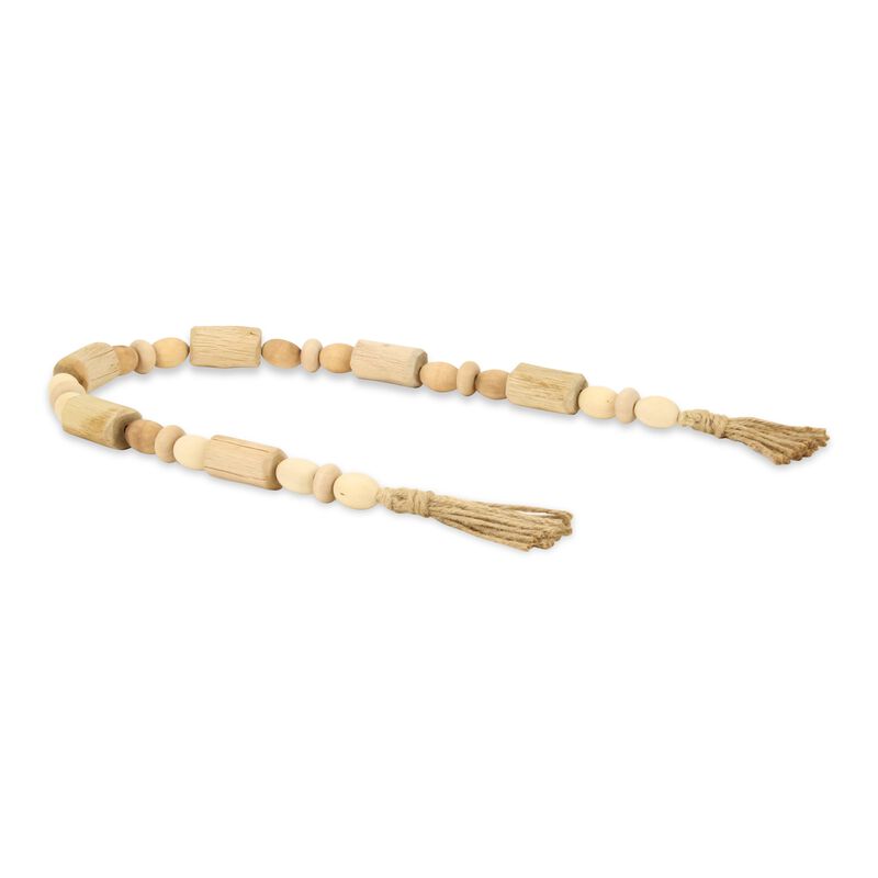 Wistan Hanging 4 Wood Bead Design Garland Decor
