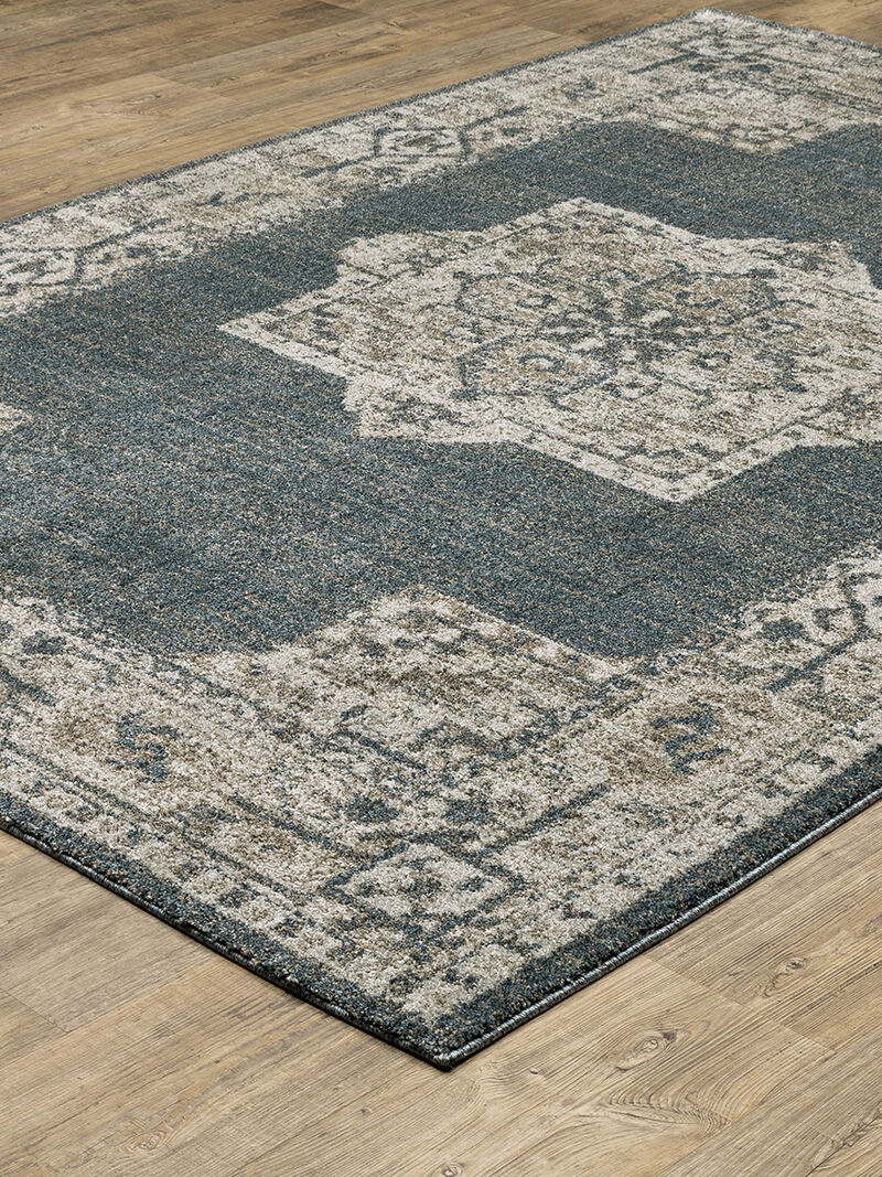 Alton 3'3" x 5' Blue Rug