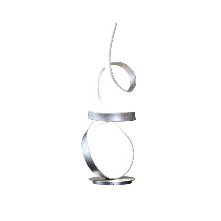 Amsterdam Table Lamp Chrome Metal Dimmable Integrated LED