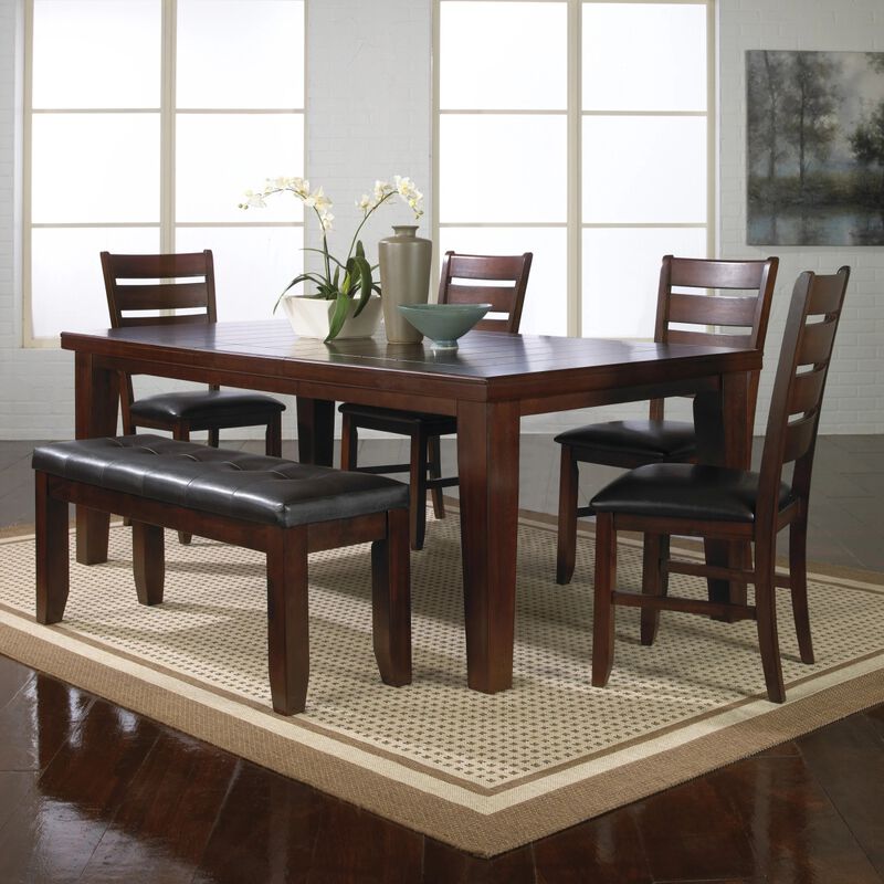 Contemporary Dining Chairs Set of 2  Solid Wood Faux Leather Cushion Side Chairs Kitchen Dining Room Furniture