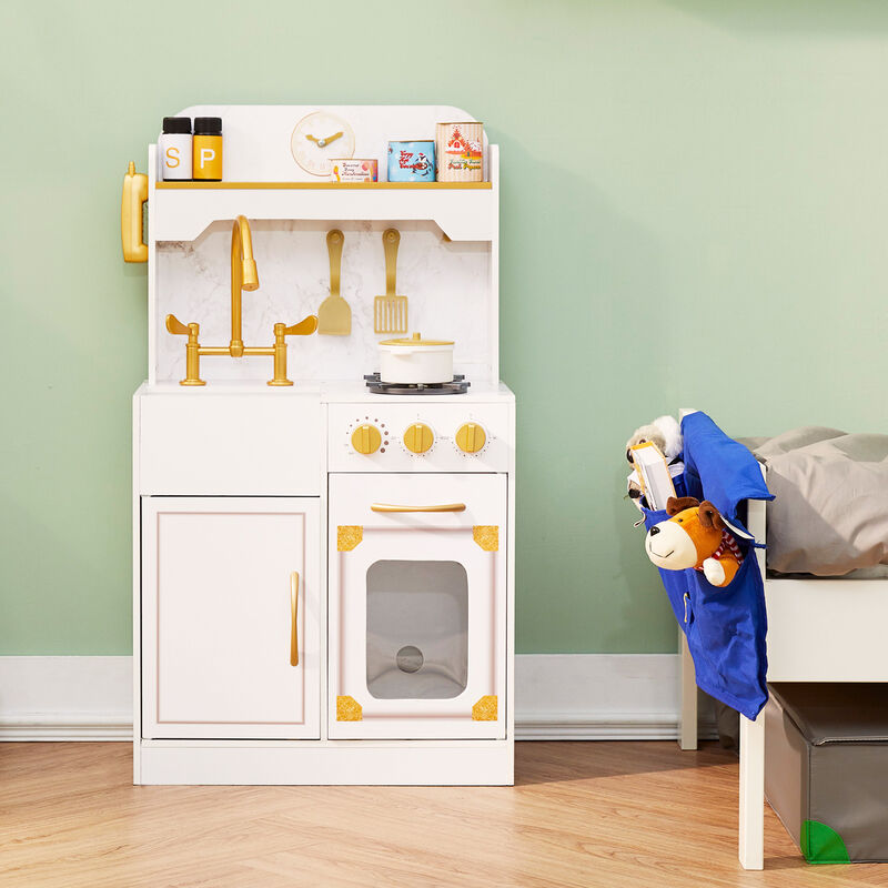 Teamson Kids - Versailles Petite Classic Play Kitchen - White