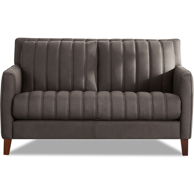 Ennis Top Grain Leather Loveseat